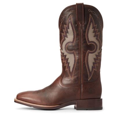 Ariat Western: Solado VentTEK Botas Western Hombre - Marrones Oscuro (XHWEI3071)